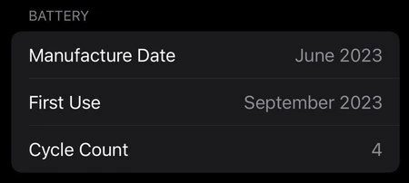 ciclos carga iphone 15 ios 17 apple