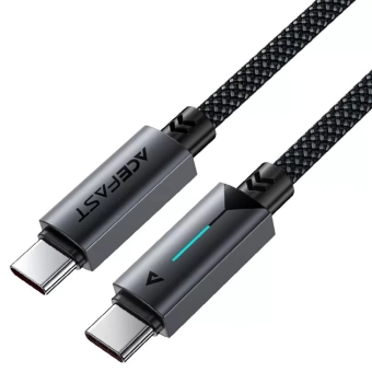 Купити Кабель ACEFAST ACEWIRE PRO USB-C to USB-C 60W 1.2m Black (C19-03)