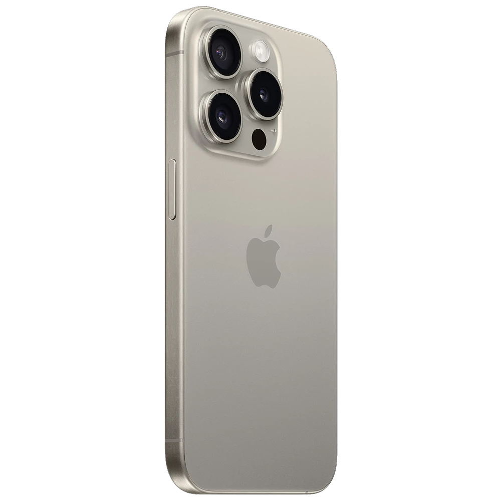 iPhone 15 Pro Max 512GB (Natural Titanium) (Еко, стандартна батарея, Global) відновлений, б/у