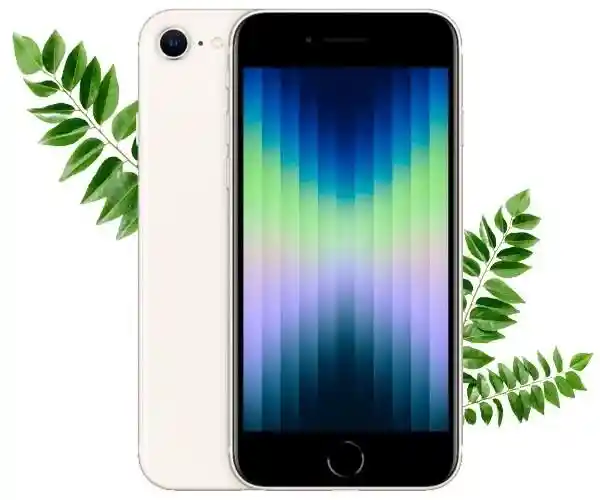 

б/у iPhone SE 3 256GB (Starlight) (Еко, нова батарея)