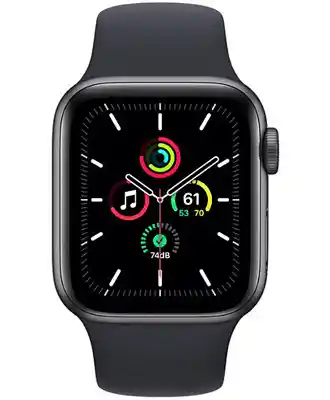 Apple Watch Series SE 40mm Space Gray with Midnight Sport Band (MKQ13) на iCoola.ua
