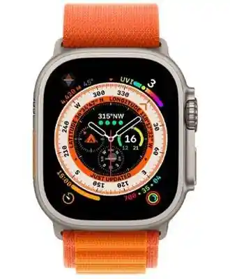 Apple Watch Ultra 49MM Titanium/Orange Alpine Loop Sport 4G на iCoola.ua