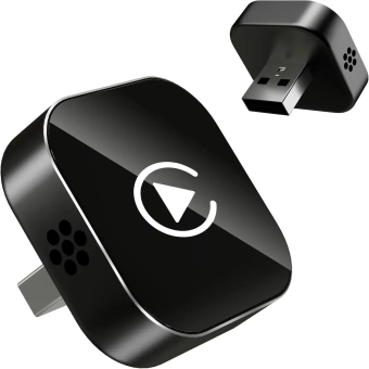 Купить Автомобильный беспроводной адаптер 2in1 CarPlay/Android Auto (Black)