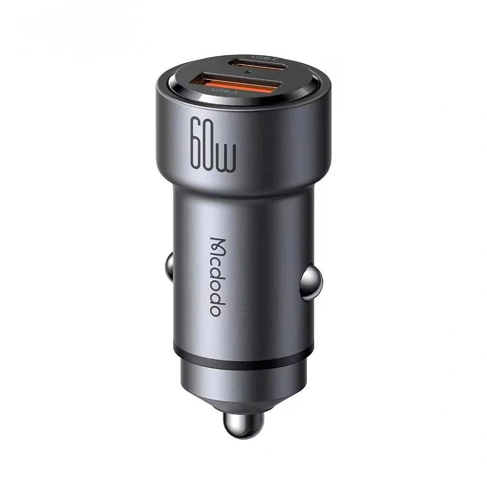 Автомобильное зарядное устройство для Mcdodo Neo ECO Fast Car Charger USB-C+USB 60W CC-8210 (Black)
