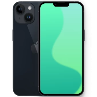 Купити iPhone 14 128GB (Midnight) (Як новий, нова батарея, eSIM) відновлений, б/у