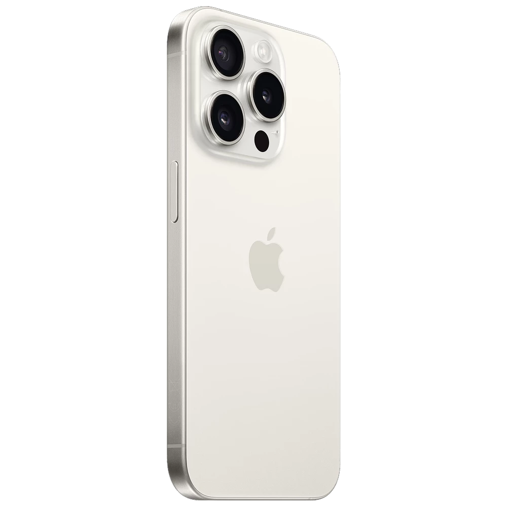 iPhone 15 Pro 256GB (White Titanium) (Как новый, стандартная батарея, Global) восстановленный, б/у