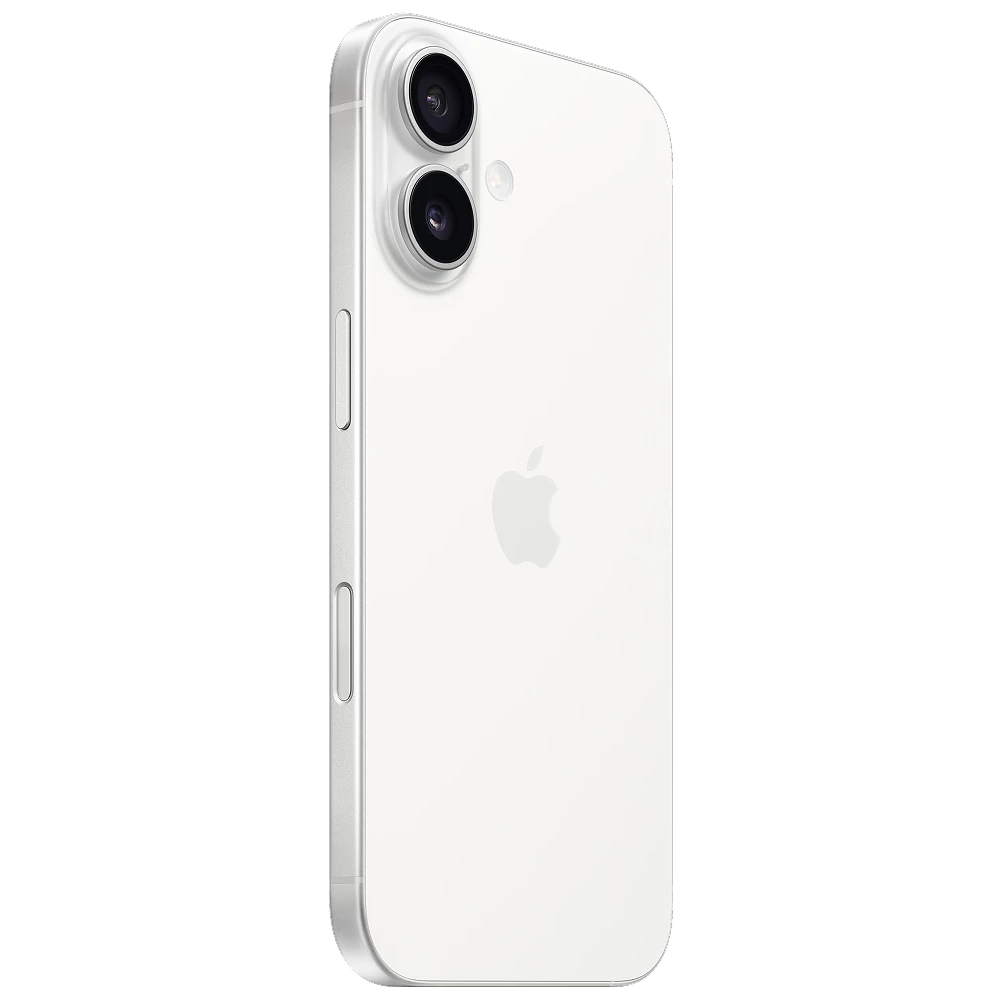 iPhone 16 128GB (White) (Смарт, стандартная батарея, eSIM) восстановленный, б/у