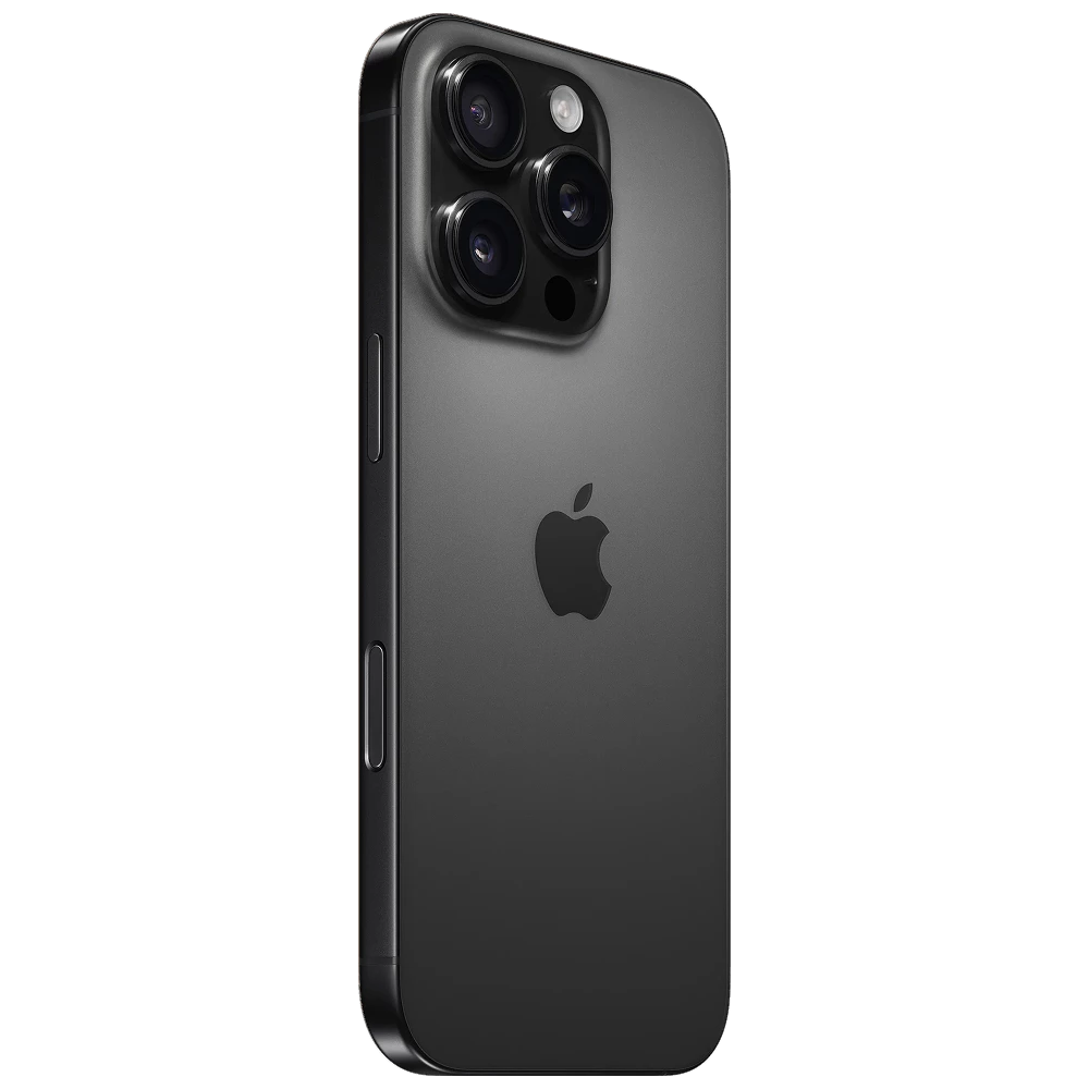 iPhone 16 Pro 128GB (Black Titanium) (Смарт, новая батарея, Global) восстановленный, б/у