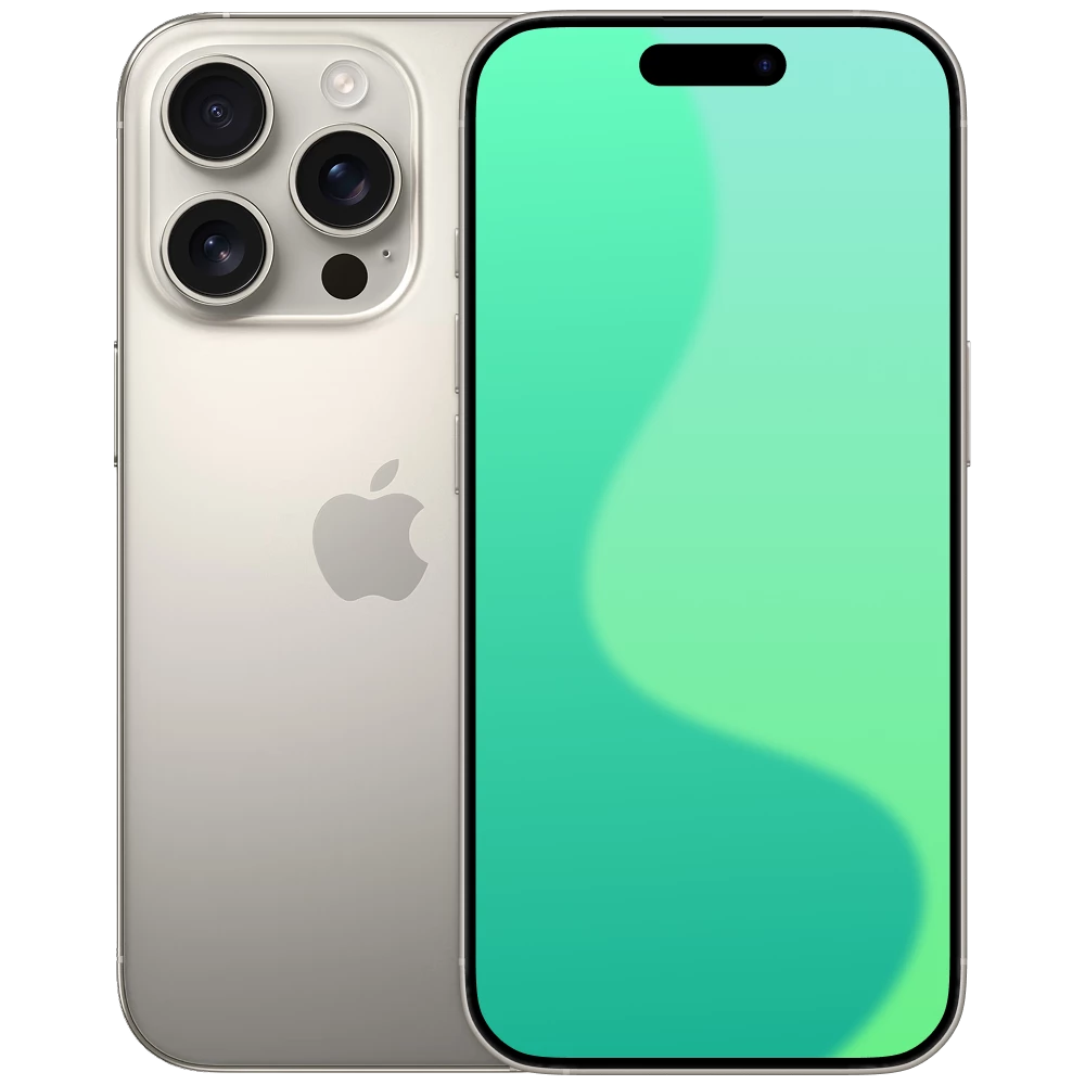 iPhone 16 Pro 128GB (Natural Titanium) (Як новий, стандартна батарея, eSIM) відновлений, б/у
