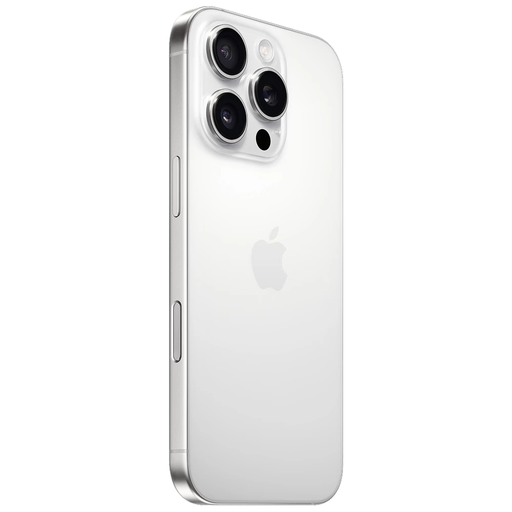 iPhone 16 Pro 256GB (White Titanium) (Как новый, стандартная батарея, eSIM) восстановленный, б/у