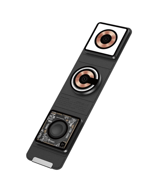 Бездротова Зарядка WIWU (Wi-W001) Triple 3in1 Foldable Series (Black)