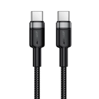 Купити Кабель ACEFAST Charging Data Cable USB-C to USB-C 60W 1.2m (C22-03) Black
