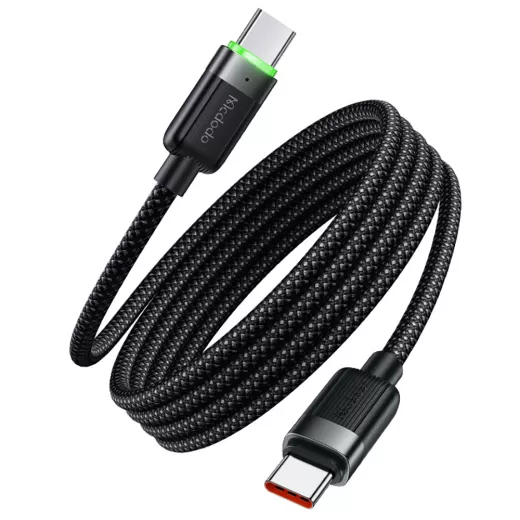 Кабель Mcdodo Magnetic Self-Winding USB-C to USB-C 60W 1.2m (CA-2000) Black