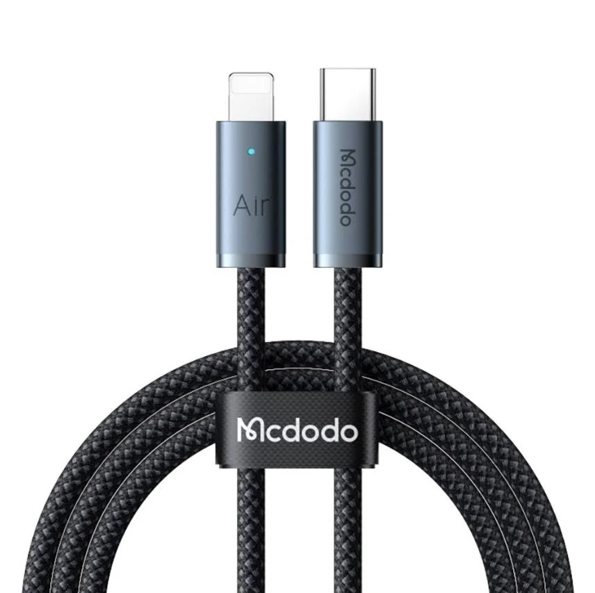 Кабель Mcdodo Cab Luma USB-C to Lightning Air Cable 36W 1.2m Black (CA-778)