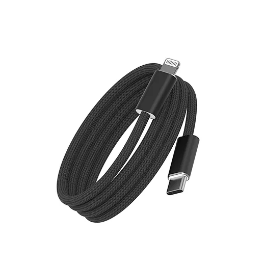 Кабель WIWU Essen Data Cable USB-C to Lightning 27W 1.5m (Wi-C100) Black