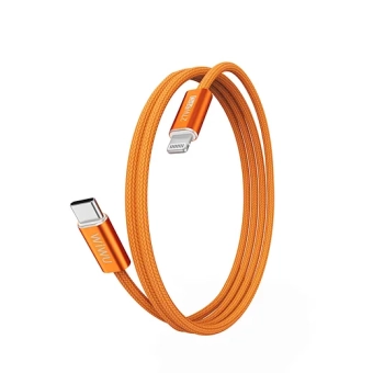 Купити Кабель WIWU Essen Data Cable USB-C to Lightning 27W 1.5m (Wi-C100) Orange