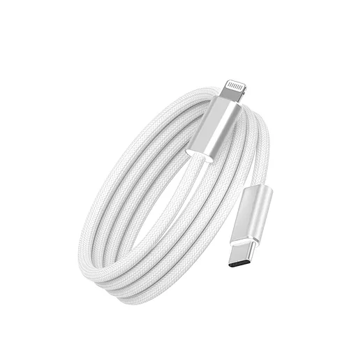 Кабель WIWU Essen Data Cable USB-C to Lightning 27W 1.5m (Wi-C100) White