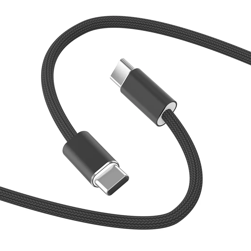 Кабель WIWU Essen Data Cable USB-C to USB-C 240W 1.5m (Wi-C101) Black