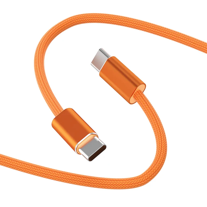 Кабель WIWU Essen Data Cable USB-C to USB-C 240W 1.5m (Wi-C101) Orange