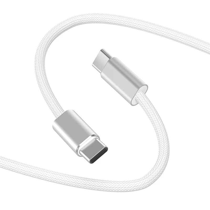 Кабель WIWU Essen Data Cable USB-C to USB-C 240W 1.5m (Wi-C101) White