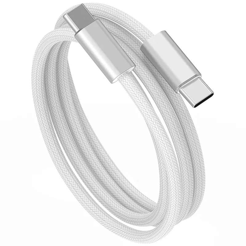Кабель WIWU Essen Data Cable USB-C to USB-C 240W 1.5m (Wi-C101) White