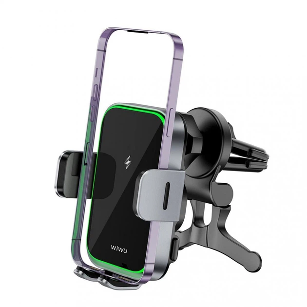 Автотримач WIWU Freelander Wireless Charger 15W (CH-313) Black
