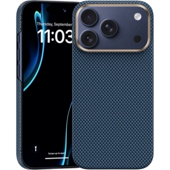 Купить Benks Чехол на iPhone 17 Pro Max ArmorTint Kevlar (Blue) Blue.