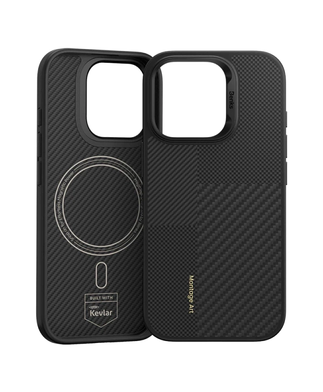Чохол на iPhone 16 Pro Max Benks Kevlar ArmorAir Montage