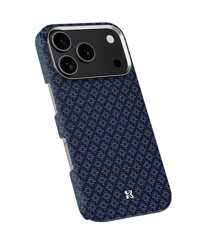 Чехол на iPhone 17 Pro Max ArmorGird Benks Kevlar Blue