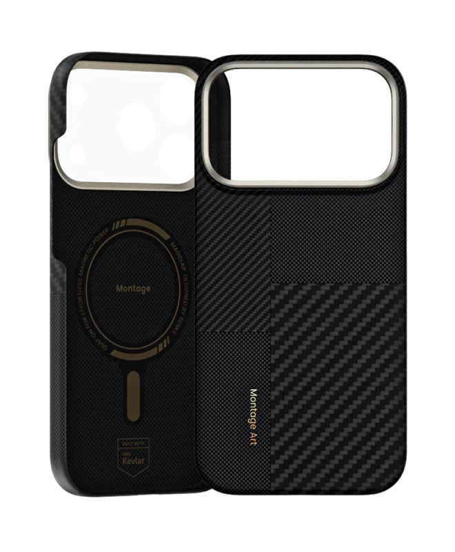 Чехол на iPhone 17 Pro Max Benks Kevlar ArmorAir Montage (Black)