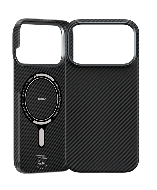 Чохол на iPhone 17 Pro ArmorAir Benks Kevlar Black