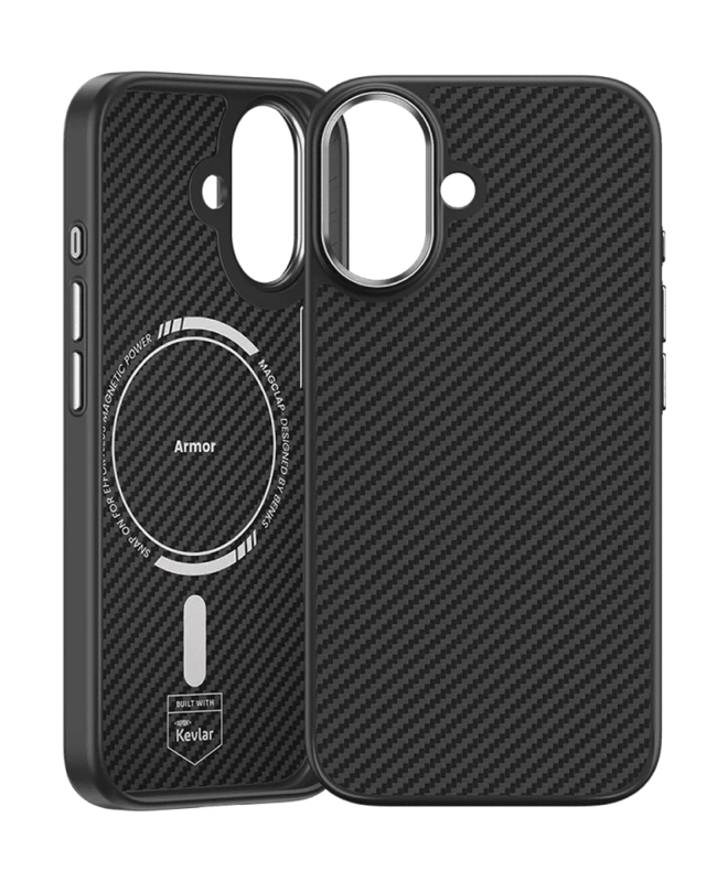 Чохол на iPhone 17 ArmorAir Benks Kevlar Black