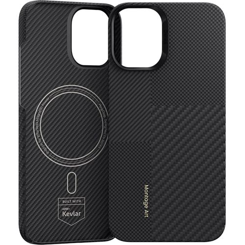 Чехол на iPhone 16 Benks Kevlar ArmorAir Montage (Black)