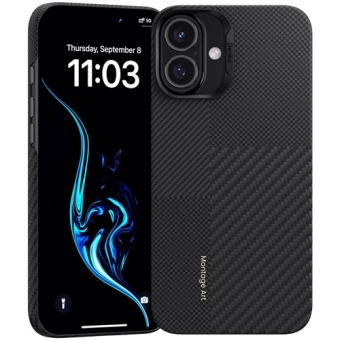 Купить Чехол на iPhone 16 Benks Kevlar ArmorAir Montage (Black)