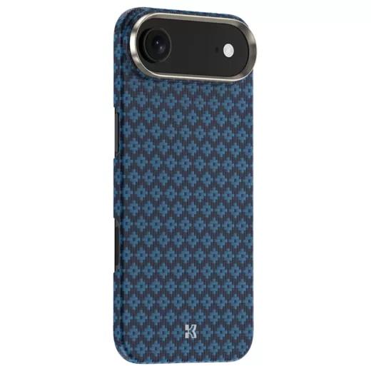 Чехол на iPhone 17 Air Benks Kevlar ArmorGrid (Blue)