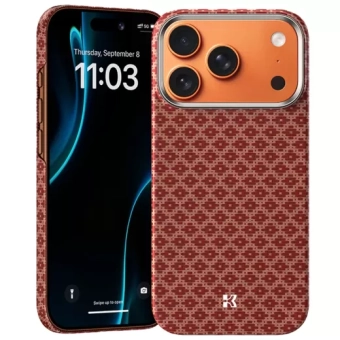 Купити Чохол на iPhone 17 Pro Benks Kevlar ArmorGrid (Orange)