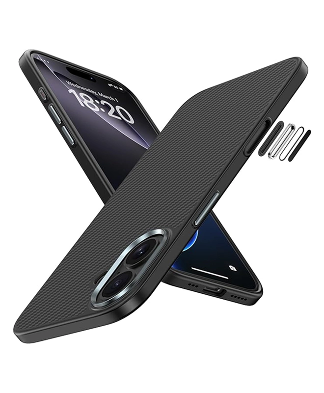 Чехол на iPhone 17 ArmorPro Benks Kevlar (Black)