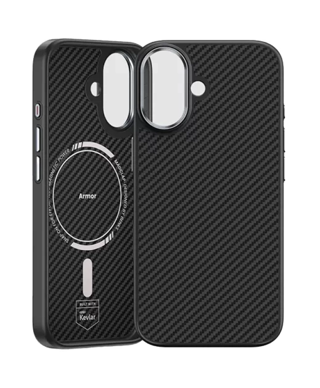 Чехол на iPhone 17 ArmorPro Benks Kevlar (Black)