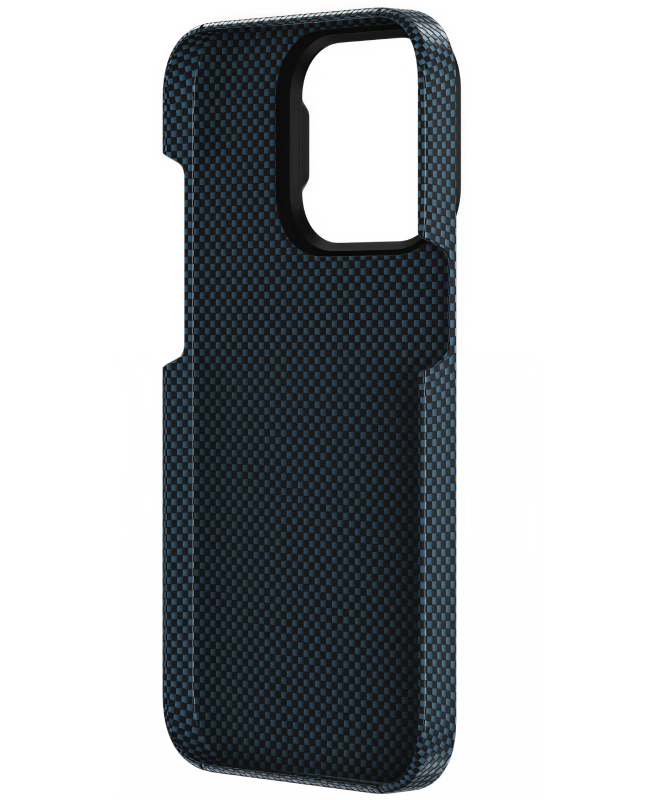 Чехол на iPhone 16 Pro Max Benks Kevlar Blue