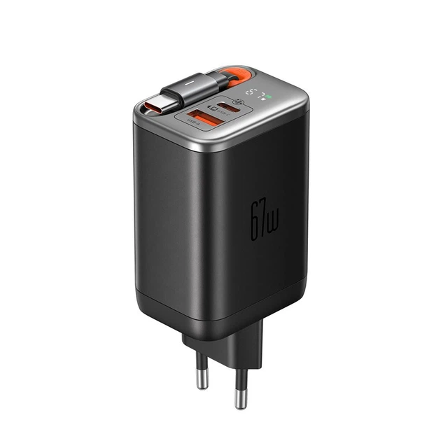 Зарядний пристрій Mcdodo Display GaN Charger 67W (CH-4100) Black