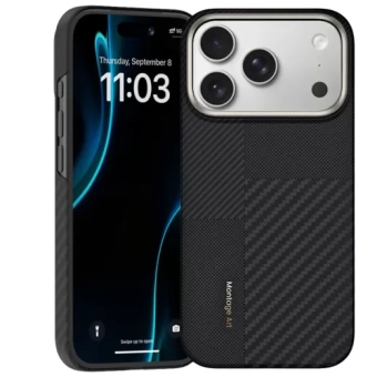 Купить Чехол на iPhone 17 Pro ArmorAir Montage Benks Kevlar Black