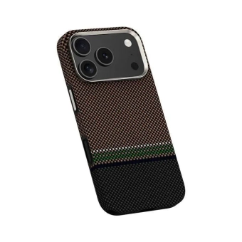 Купить Чехол на iPhone 17 Pro Max ArmorPro Prestige Benks Kevlar Brown