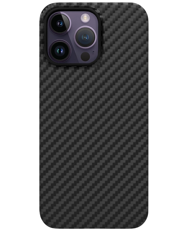 Купить Чехол на iPhone 14 Pro Max Monblan Kevlar (Black)