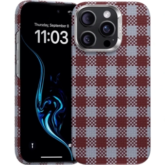 Купити Чохол на iPhone 15 Pro ArmorVichy Benks Kevlar (Red)