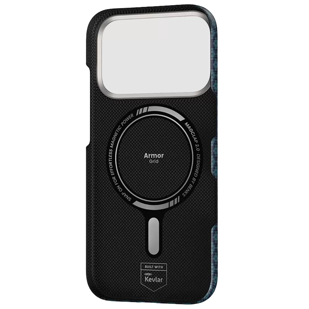 Чохол на iPhone 17 Pro/18 Pro Benks Magnetic ArmorAir Kevlar (Blue)