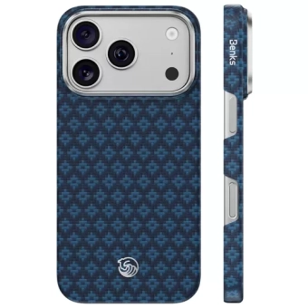 Купити Чохол на iPhone 17 Pro/18 Pro Benks Magnetic ArmorAir Kevlar (Blue) Blue.
