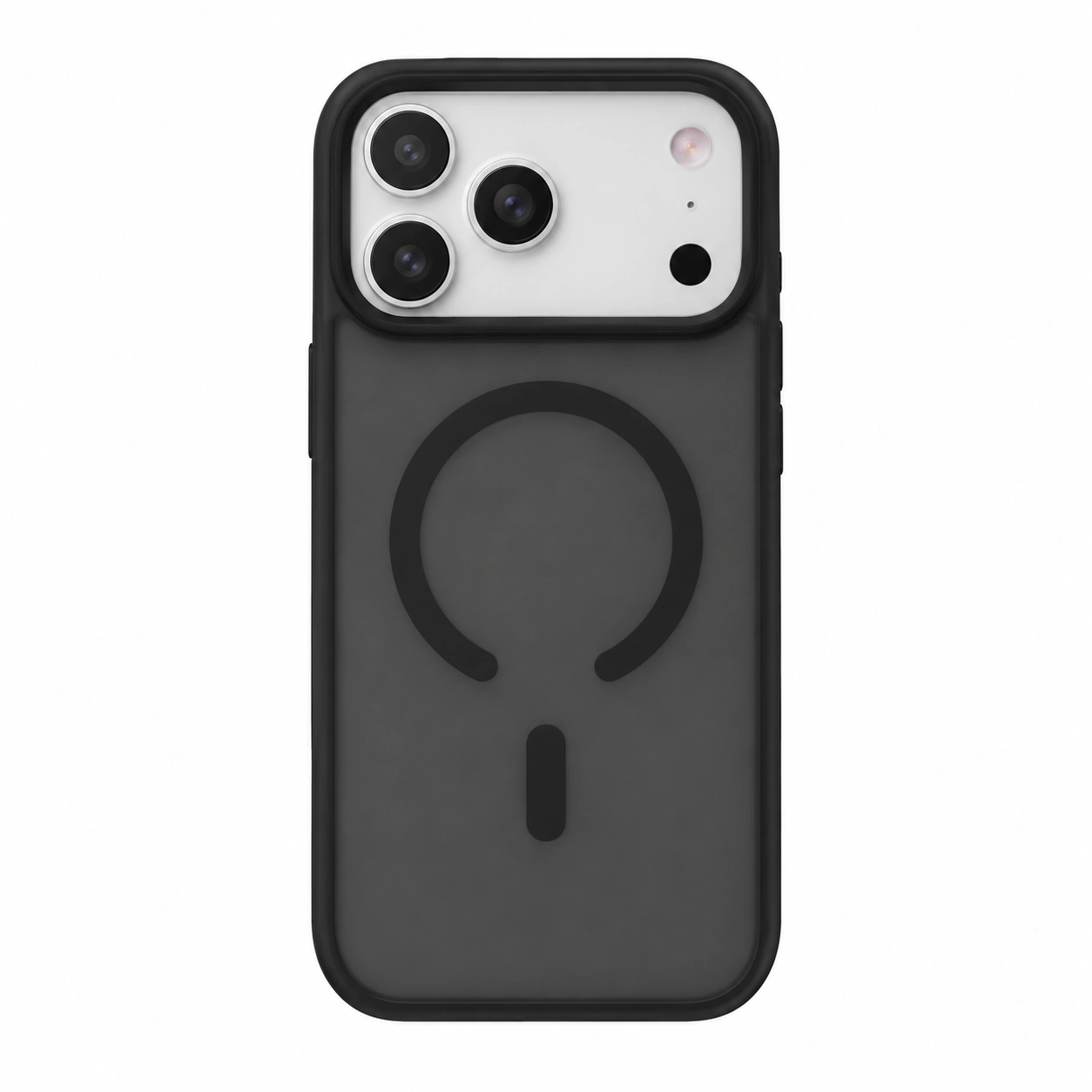 Чохол на iPhone 18 Pro Monblan Magnetic Case Black (Прозоро-чорний)