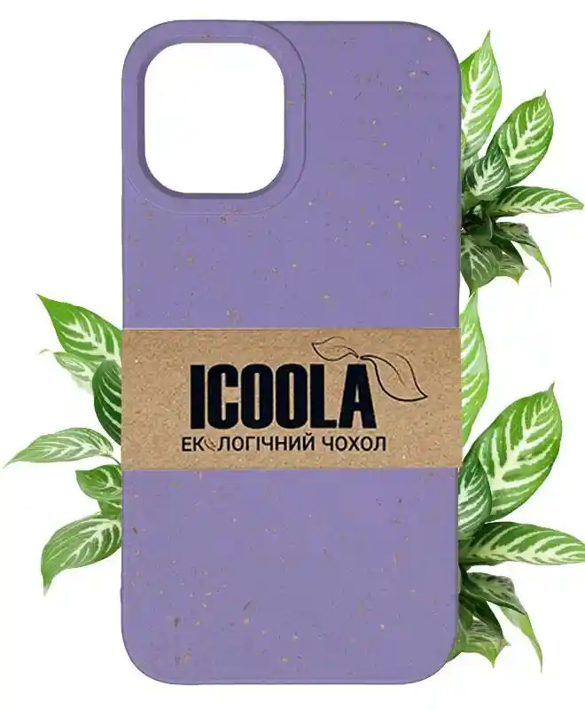 Экочехол на iPhone 11 (Фиолетовый) на iCoola.ua
