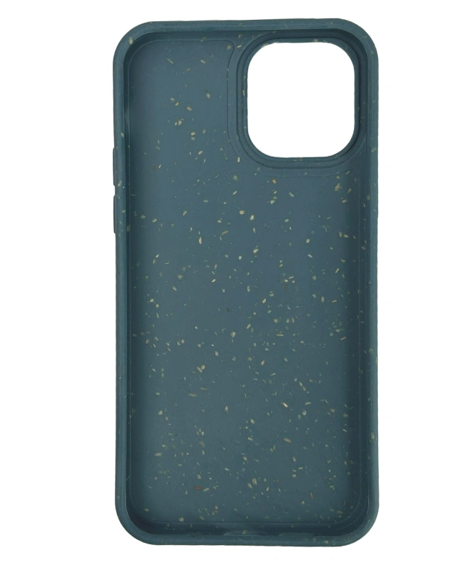 Экочехол на iPhone 12 (Синий)