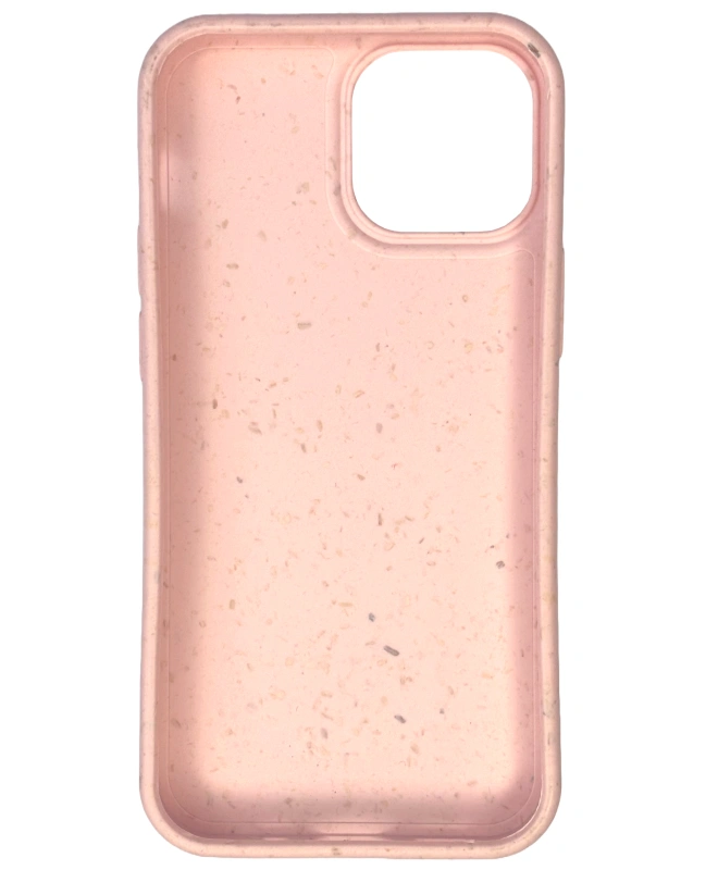 Экочехол на iPhone 12 Mini (Розовый)